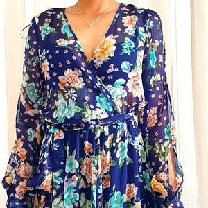 Megan Los Angeles Floral Maxi Dress